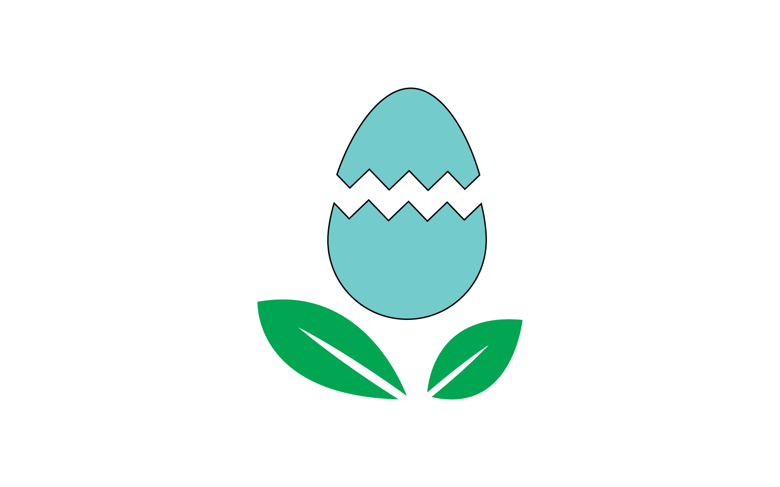Egg illustration vector design template