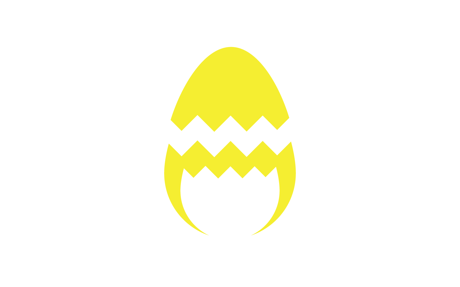 Egg illustration vector flat design template Logo Template