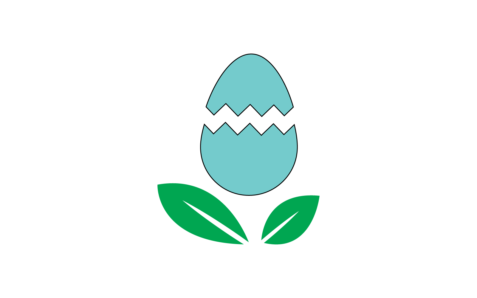 Ei illustratie vector ontwerpsjabloon