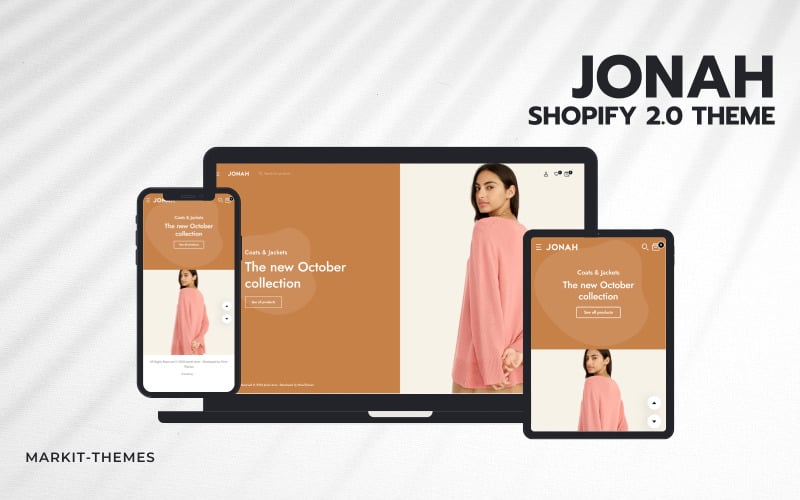 Jonah - Premium Fashion Shopify 2.0 Theme Shopify Theme