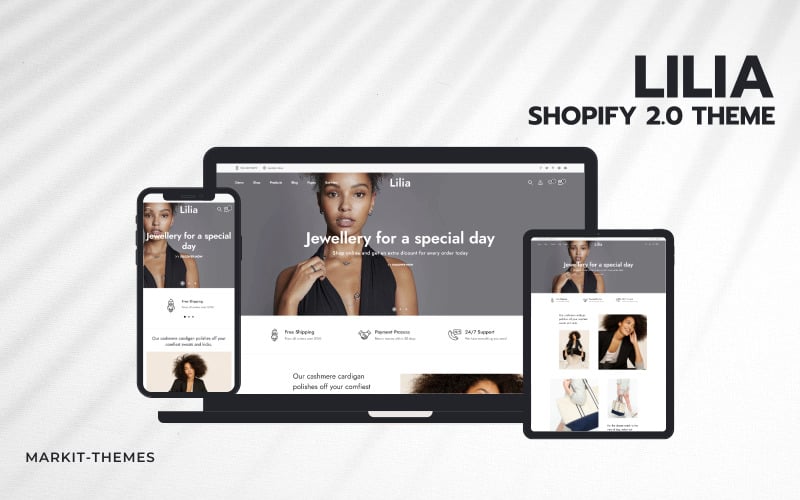Lilia - Premium Fashion Shopify 2.0 Theme Shopify Theme