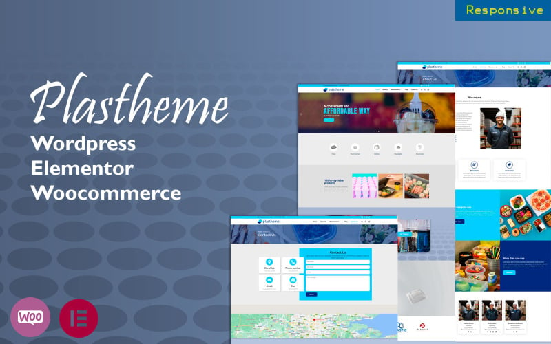 Plastheme - Elementor Woocommerce theme WordPress Theme