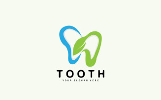 Tooth logo Dental Health Vector V1