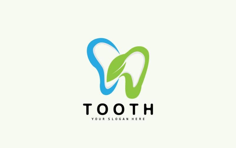 Tooth logo Dental Health Vector V1 Logo Template