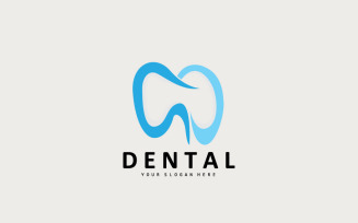 Tooth logo Dental Health Vector V3