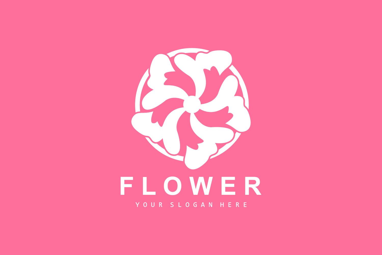 Template #406705 Flower Floral Webdesign Template - Logo template Preview