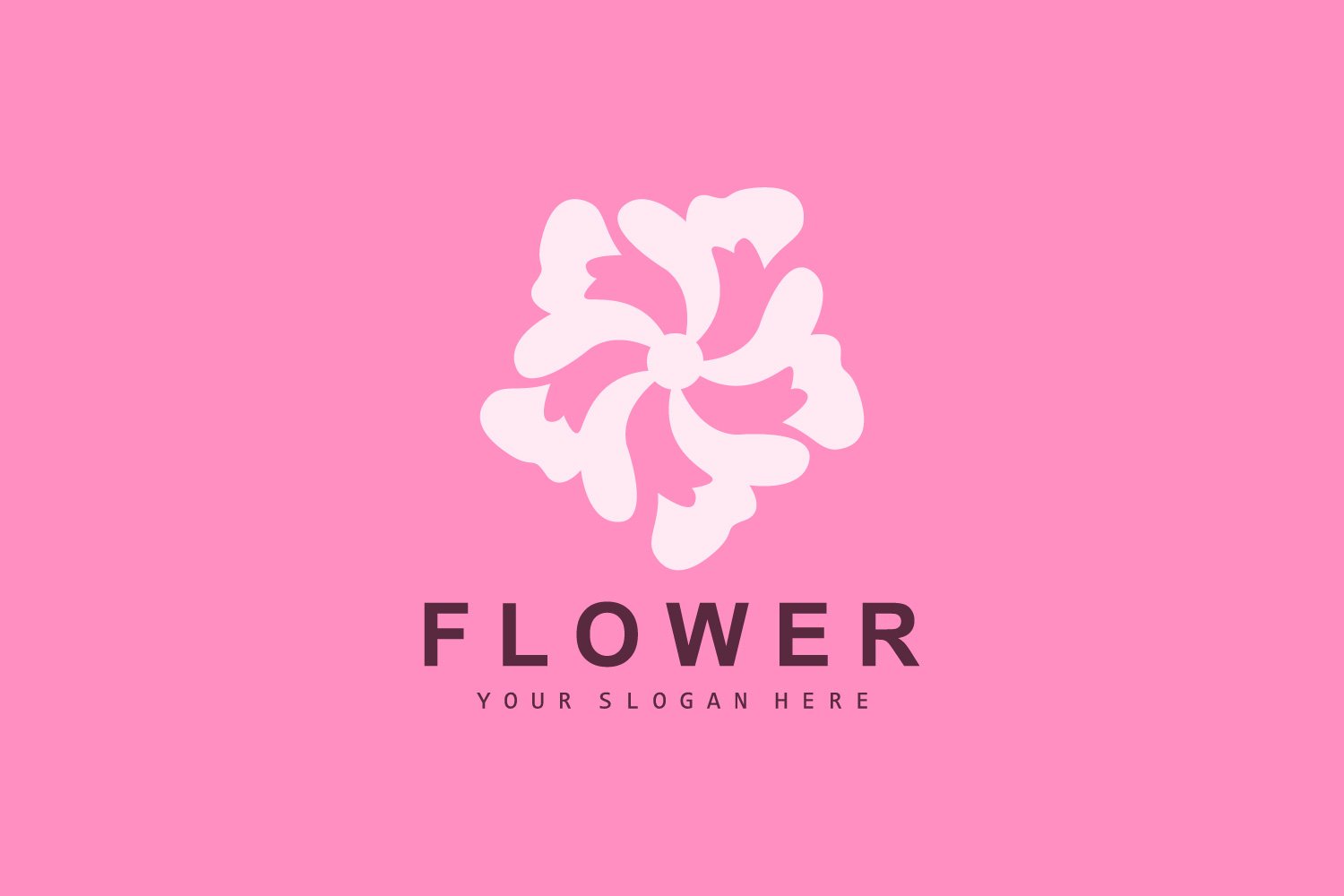 Template #406707 Flower Floral Webdesign Template - Logo template Preview