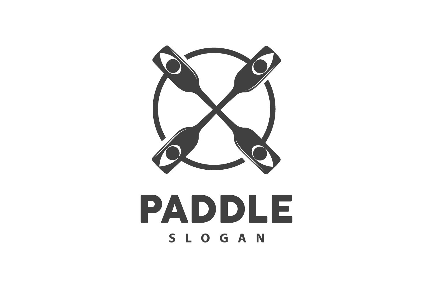 Kit Graphique #406732 Kayak Pagaie Divers Modles Web - Logo template Preview