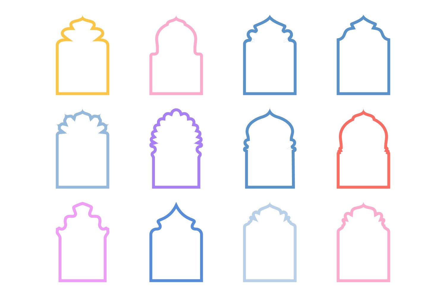 Kit Graphique #406749 Islamique Emblme Divers Modles Web - Logo template Preview