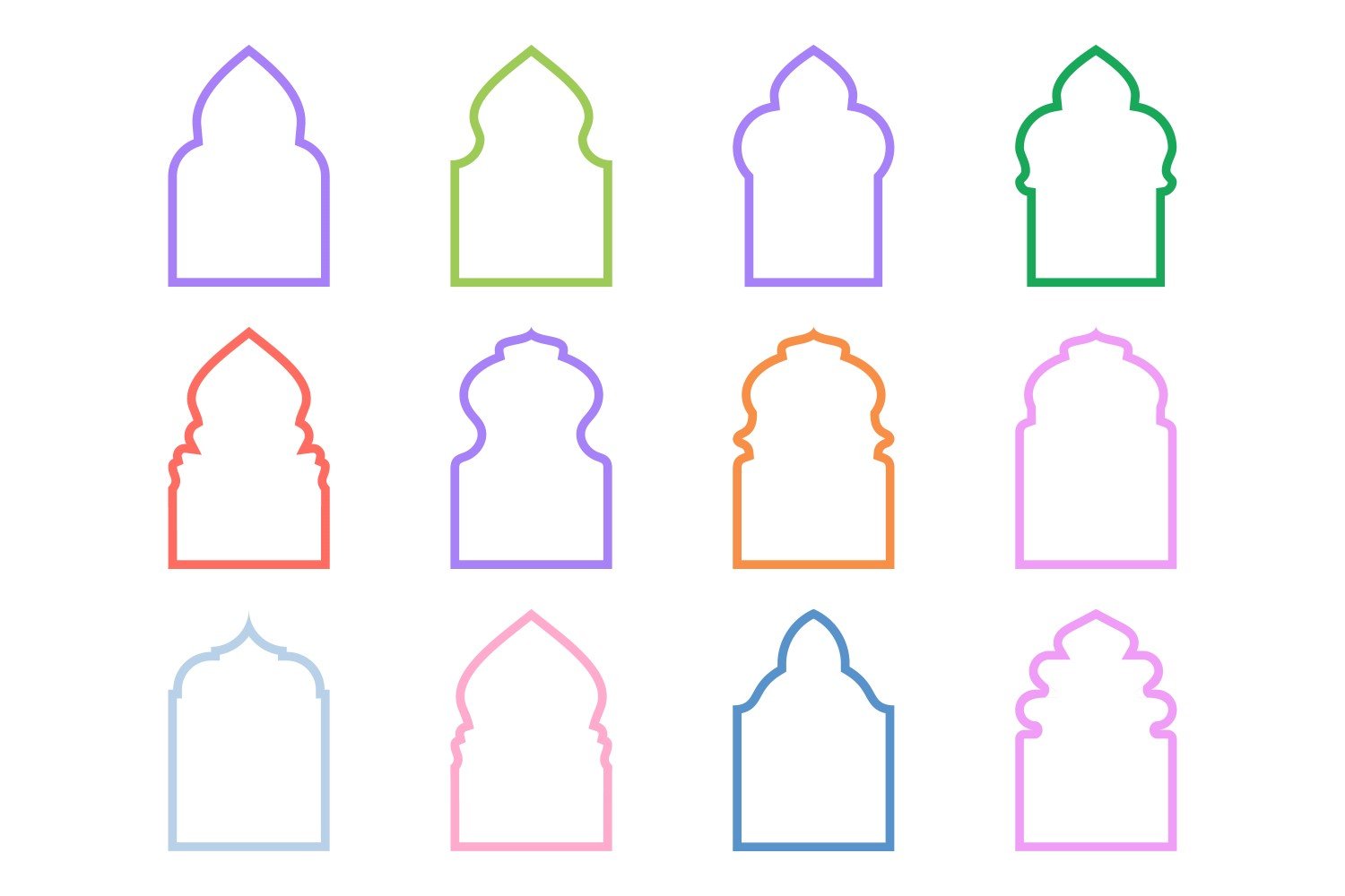 Kit Graphique #406760 Islamique Emblme Divers Modles Web - Logo template Preview