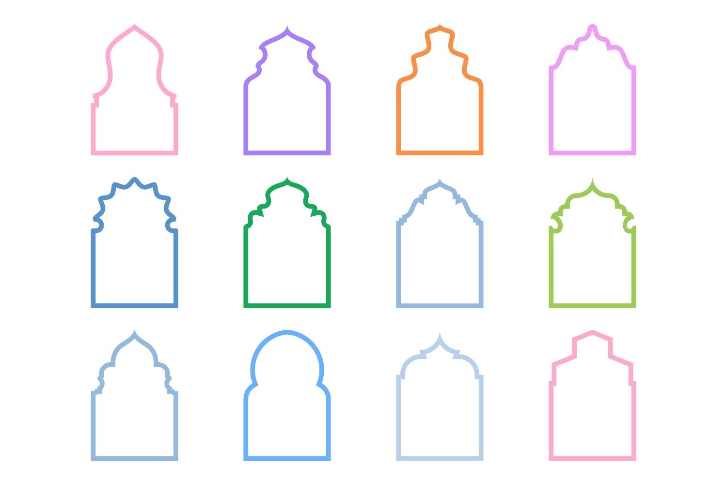 Kit Graphique #406769 Islamique Emblme Divers Modles Web - Logo template Preview