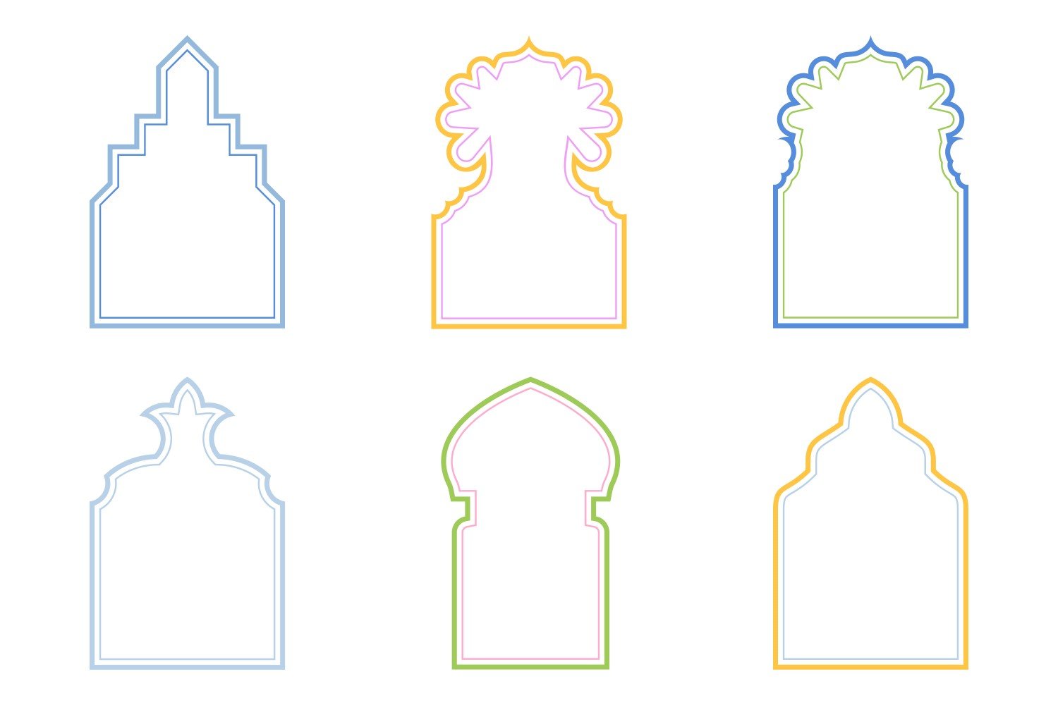 Kit Graphique #406786 Islamique Emblme Divers Modles Web - Logo template Preview