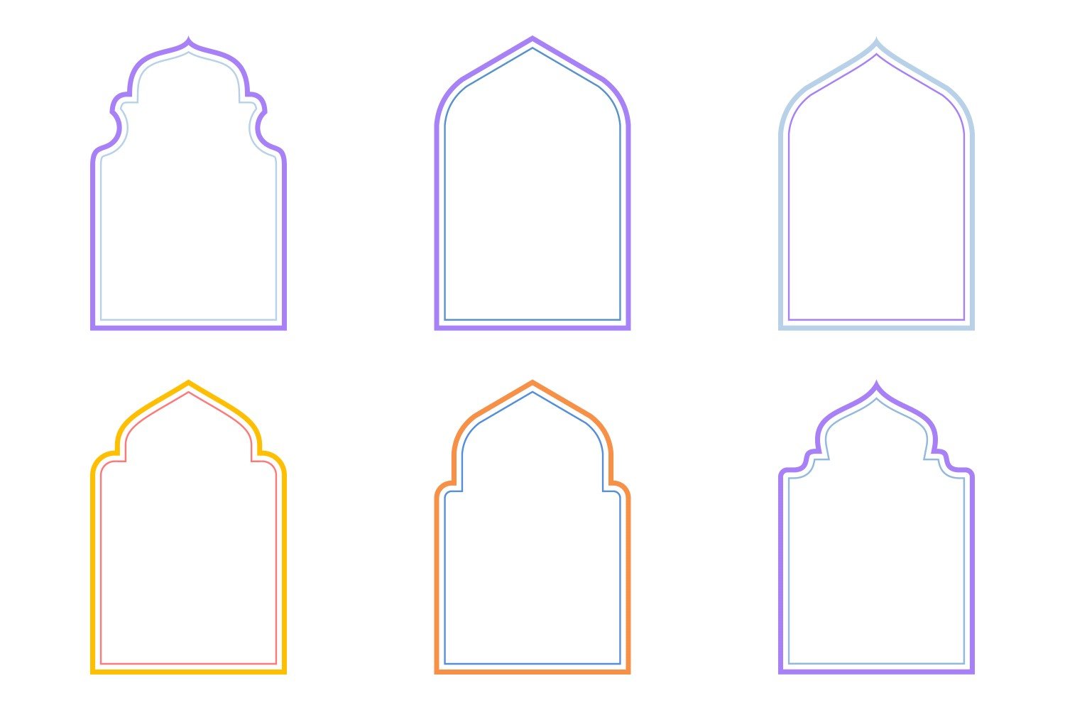 Kit Graphique #406794 Islamique Emblme Divers Modles Web - Logo template Preview
