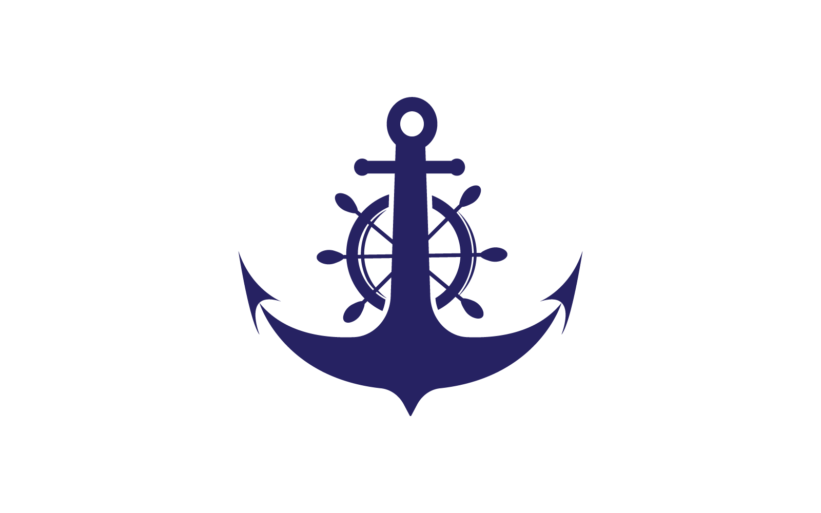 Anchor Logo Template vector illustration design