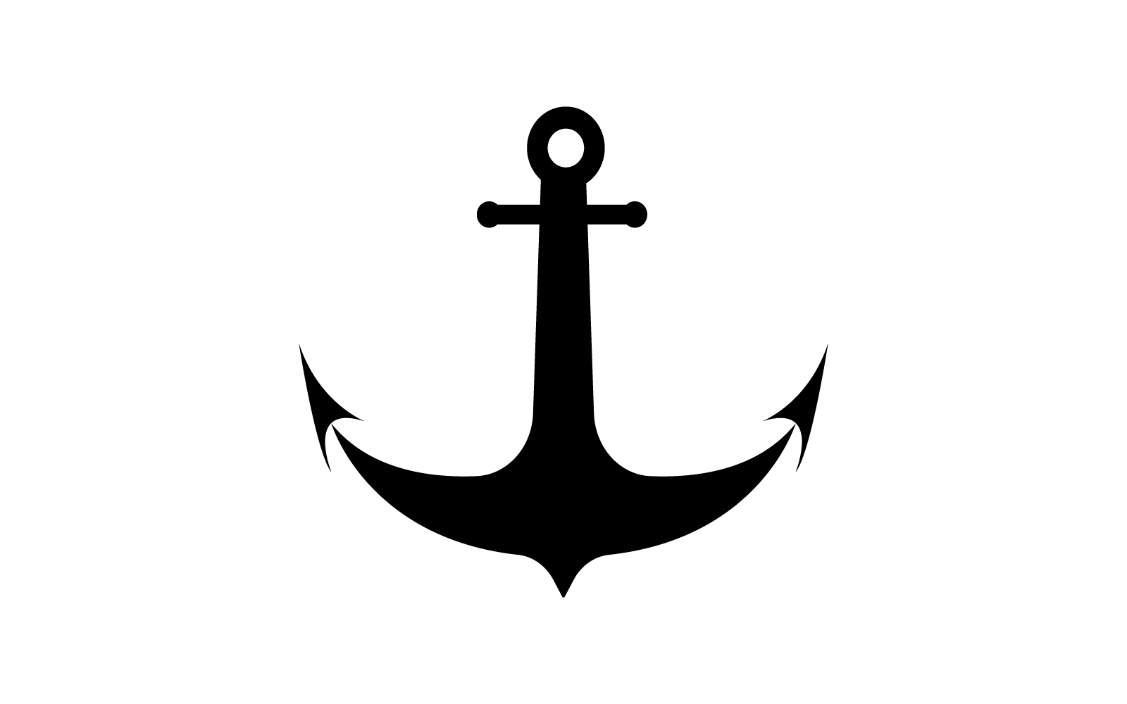 Anchor Logo Template vector illustration