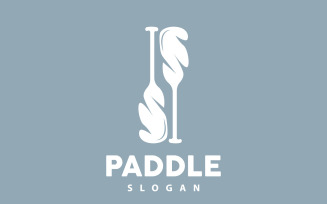 Paddle Logo Boat Design Vector Illustration DesignV13