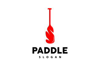 Paddle Logo Boat Design Vector Illustration DesignV14