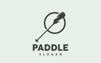 Paddle Logo Boat Design Vector Illustration DesignV18