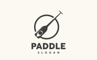 Paddle Logo Boat Design Vector Illustration DesignV20