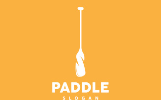 Paddle Logo Boat Design Vector Illustration DesignV7