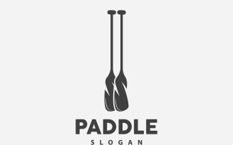 Paddle Logo Boat Design Vector Illustration DesignV9