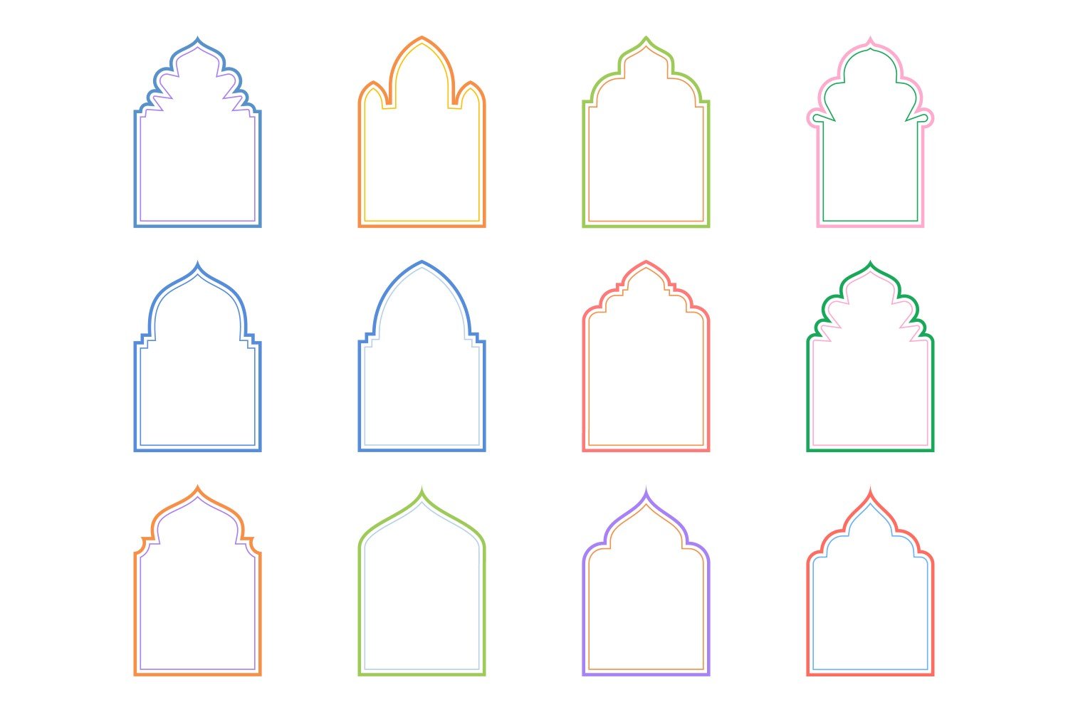 Kit Graphique #406827 Islamique Emblme Divers Modles Web - Logo template Preview