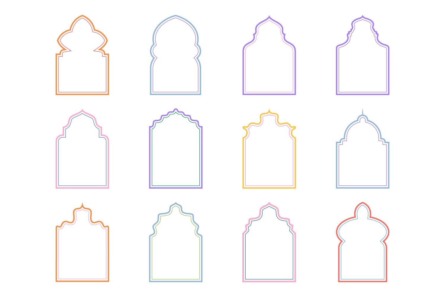Kit Graphique #406830 Islamique Emblme Divers Modles Web - Logo template Preview