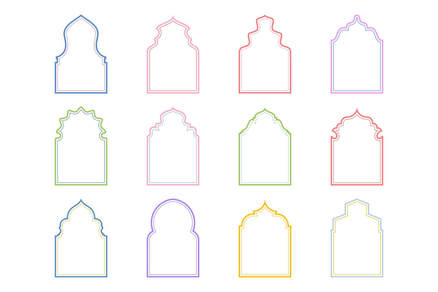 Kit Graphique #406838 Islamique Emblme Divers Modles Web - Logo template Preview