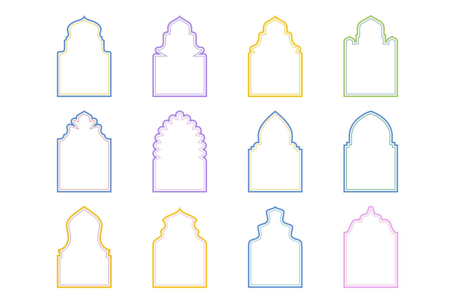 Kit Graphique #406843 Islamique Emblme Divers Modles Web - Logo template Preview