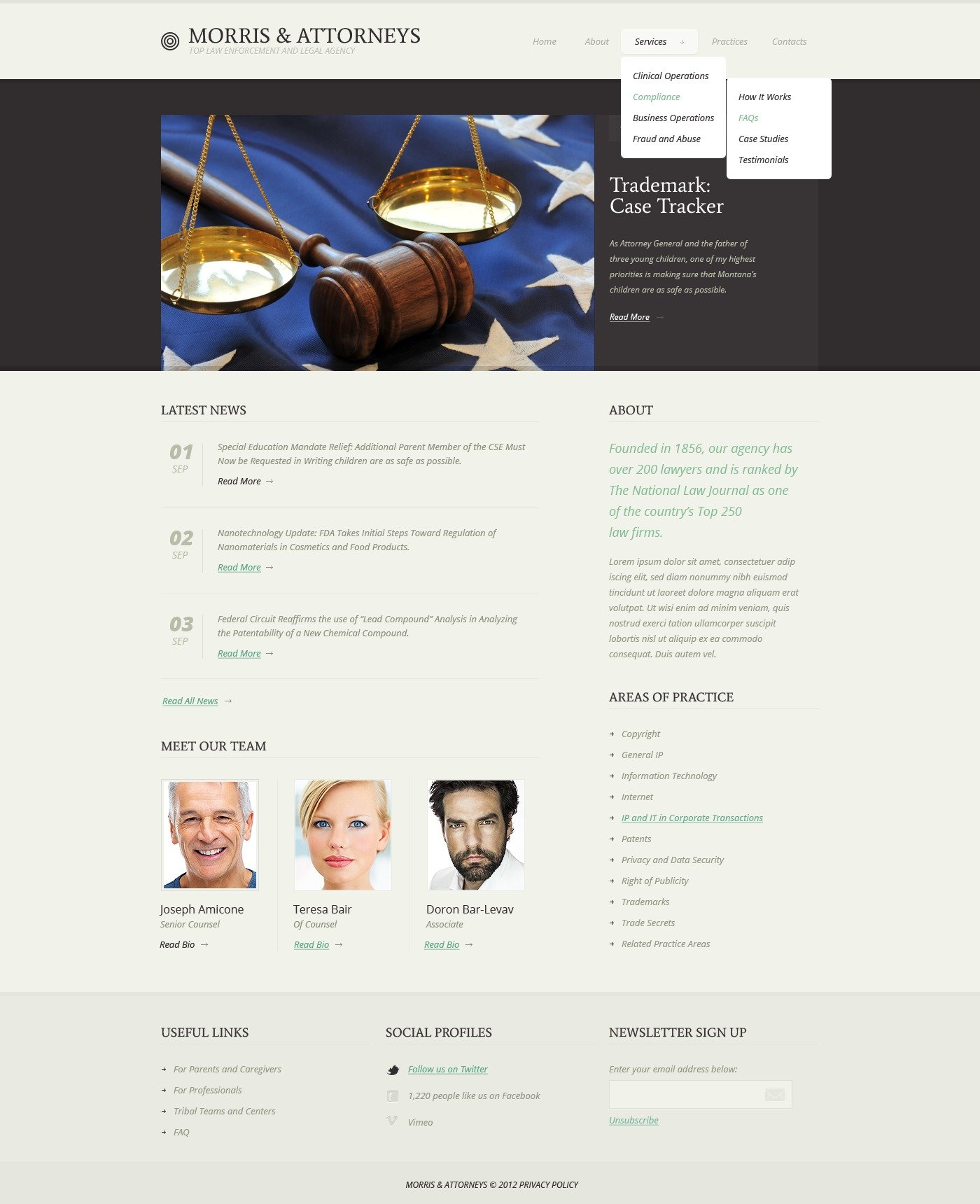 Lawyer Website