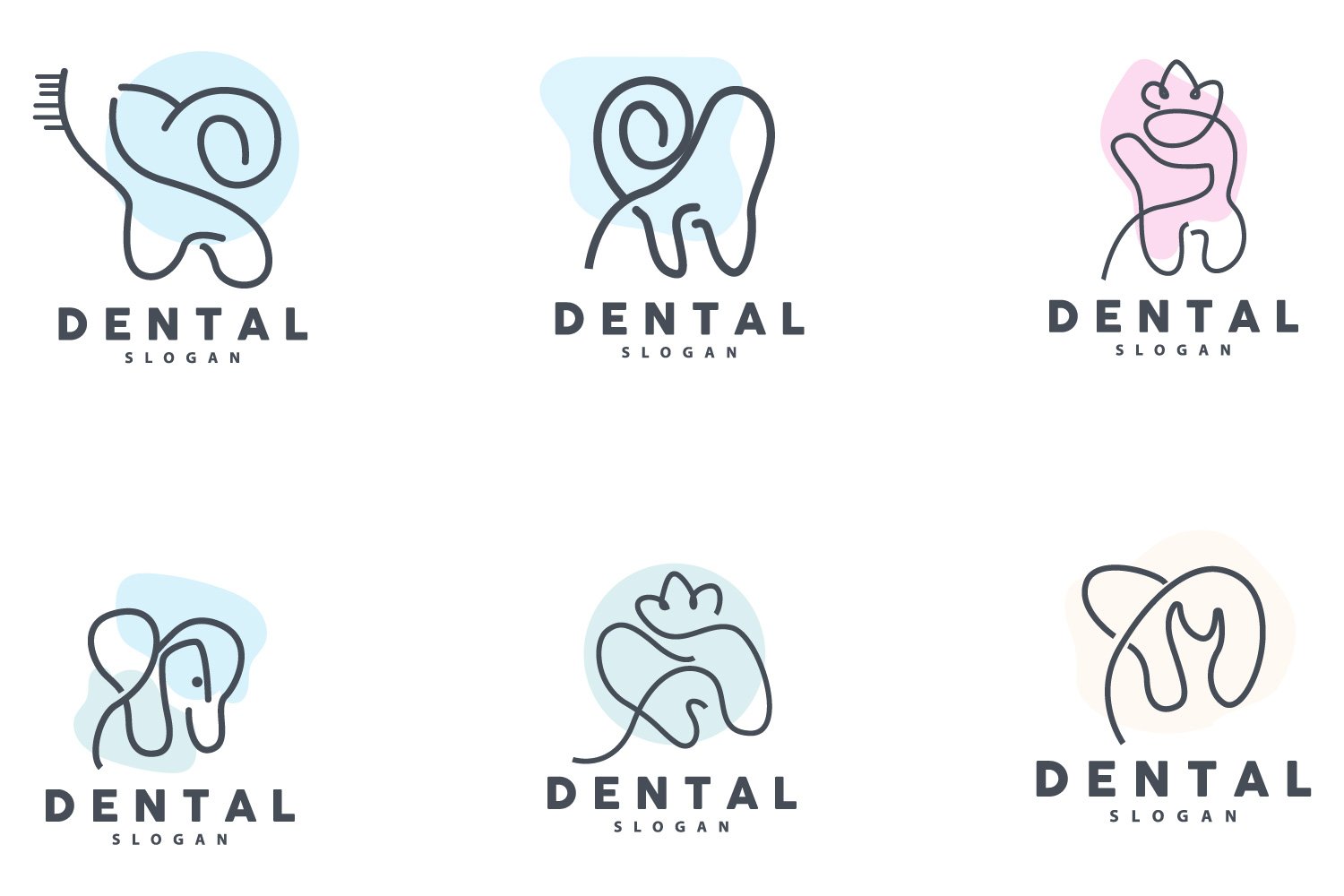 Kit Graphique #407149 Health Dental Divers Modles Web - Logo template Preview