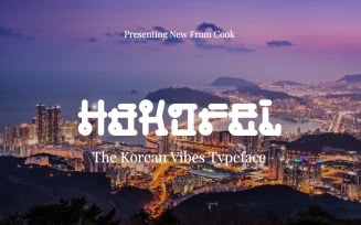 Hakorel - Korean Typeface