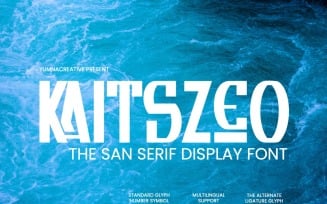 Kaitszeo - Sans Serif Display Font
