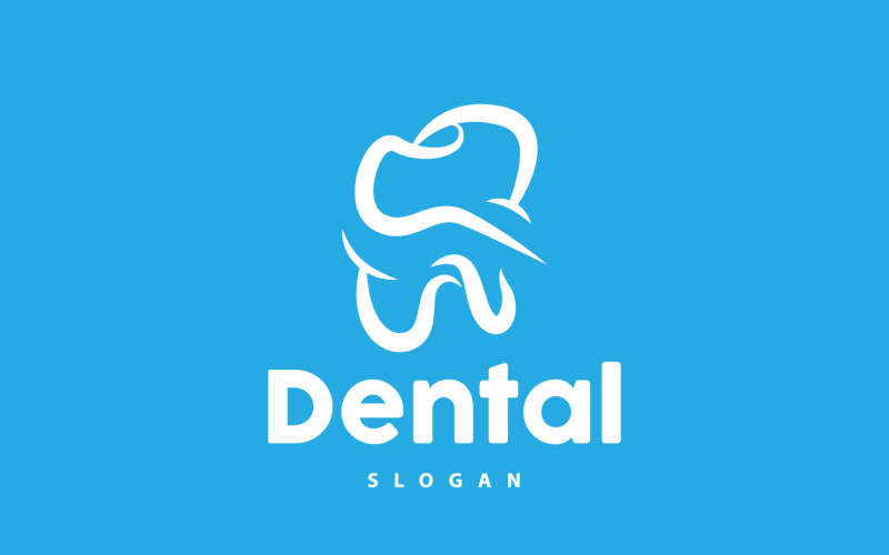 Tooth logo Dental Health Vector CareV17 Logo Template