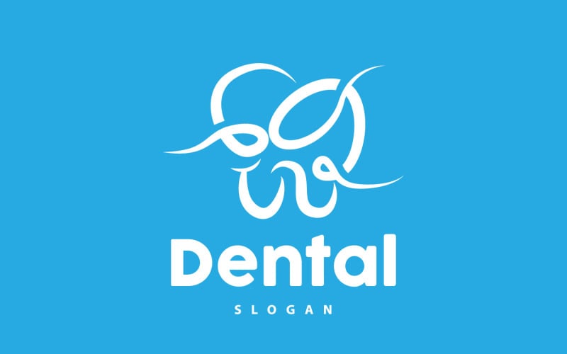 Tooth logo Dental Health Vector CareV18 Logo Template