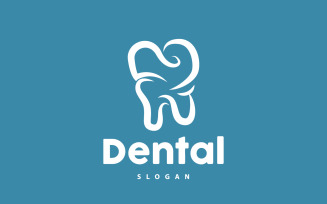 Tooth logo Dental Health Vector CareV24