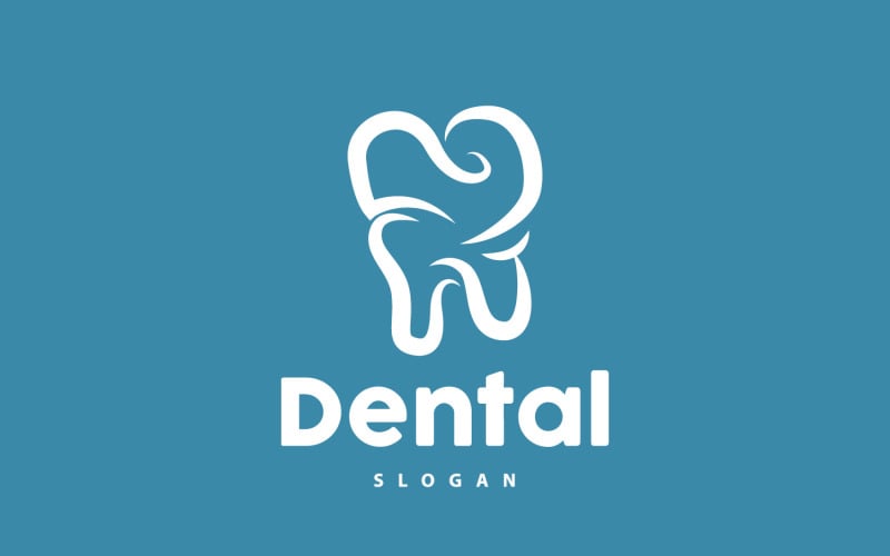 Tooth logo Dental Health Vector CareV24 Logo Template