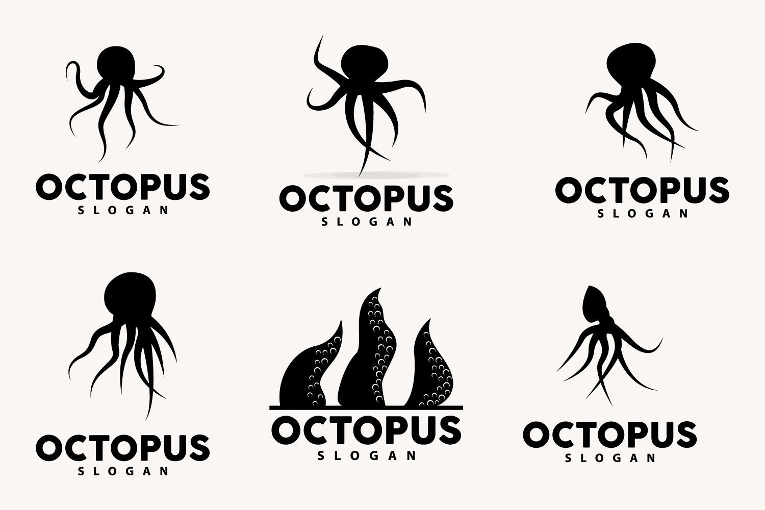Template #407221 Octopus Logo Webdesign Template - Logo template Preview