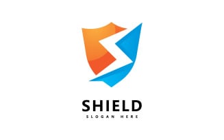 Shield logo icon design template V1