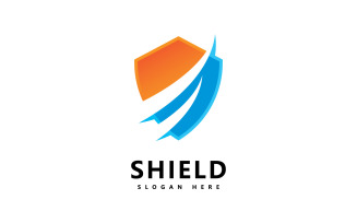 Shield logo icon design template V2