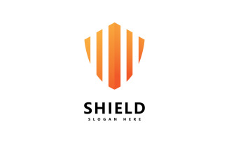 Shield logo icon design template V4