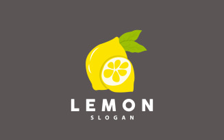 Lemon Logo Fresh Lemon Juice IllustrationV1