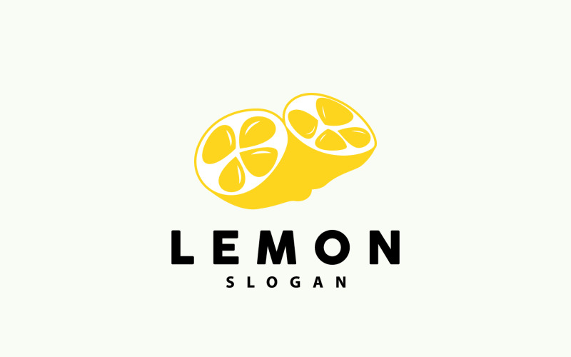 Lemon Logo Fresh Lemon Juice IllustrationV5 Logo Template