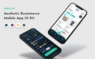 Megan - E-commerce & Shopping App UI Kit