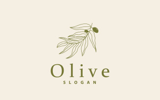 Olive Oil Logo Olive Leaf PlantV2
