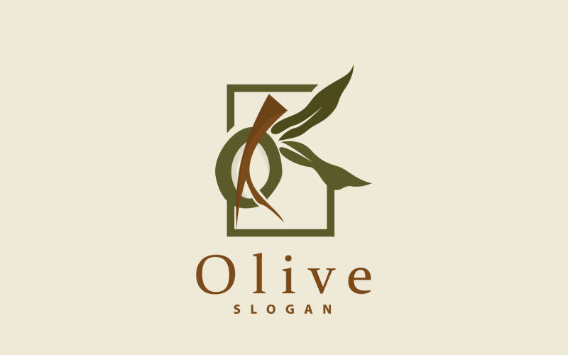 Olive Oil Logo Olive Leaf PlantV31 Logo Template
