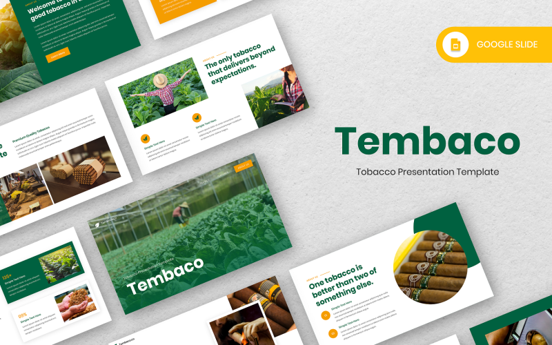 Tembaco - Tobacco Google Slide Template
