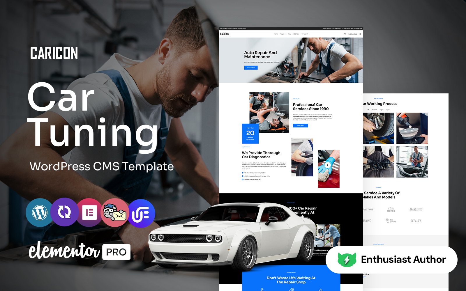 Template #407856 Automobile Automotive Webdesign Template - Logo template Preview