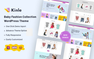 Kinle - Fashion Collection For Baby WordPress Theme