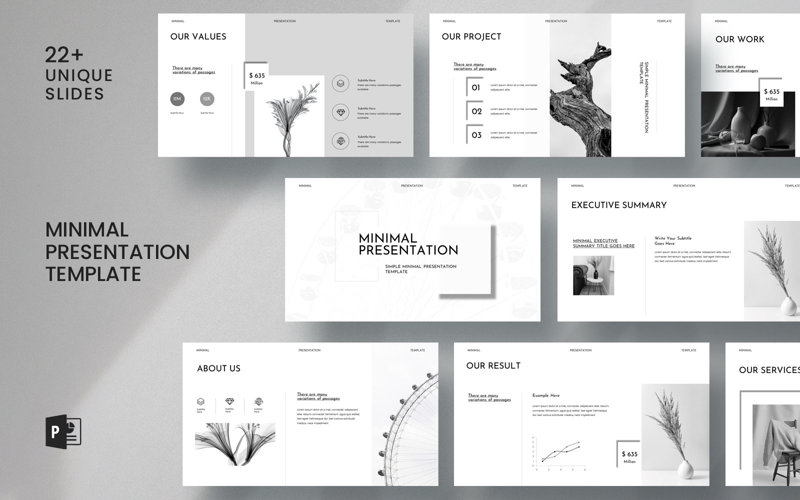 Kit Graphique #407915 Minimal Entreprise Divers Modles Web - Logo template Preview